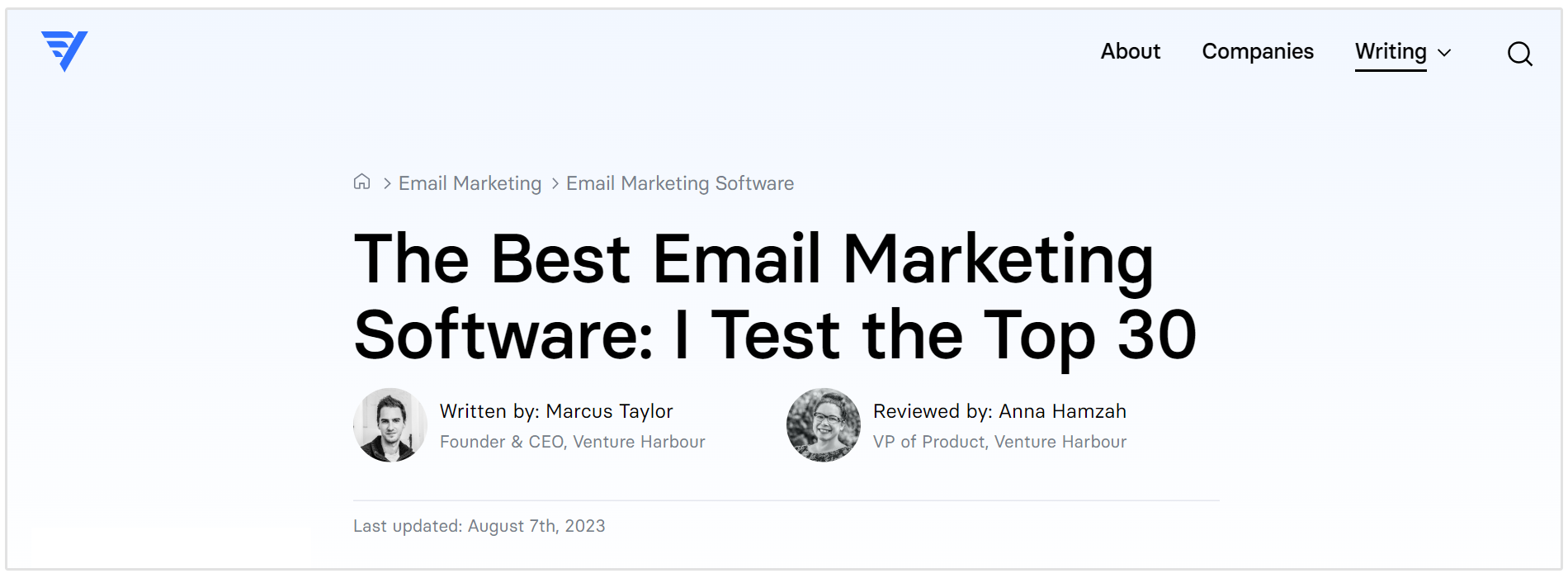 software pemasaran email