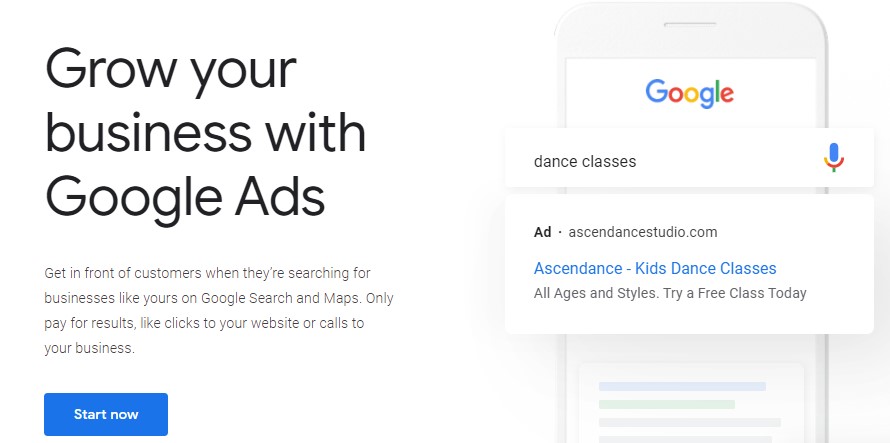 reklamy Google