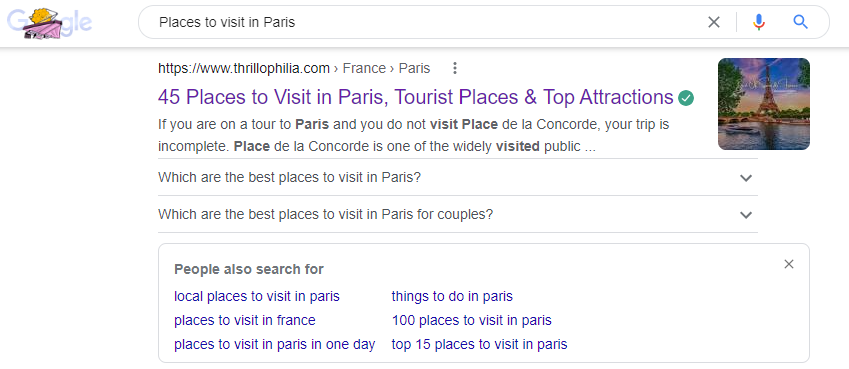 lugares para visitar em paris as pessoas também perguntam por frases